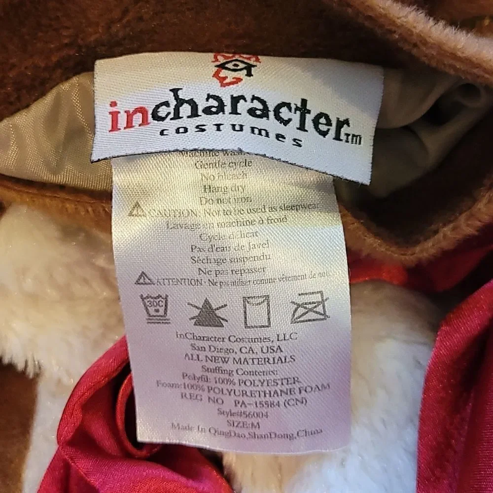 IN CHARACTER REINDEER COSTUME, SIZE 12-18 MONTHS